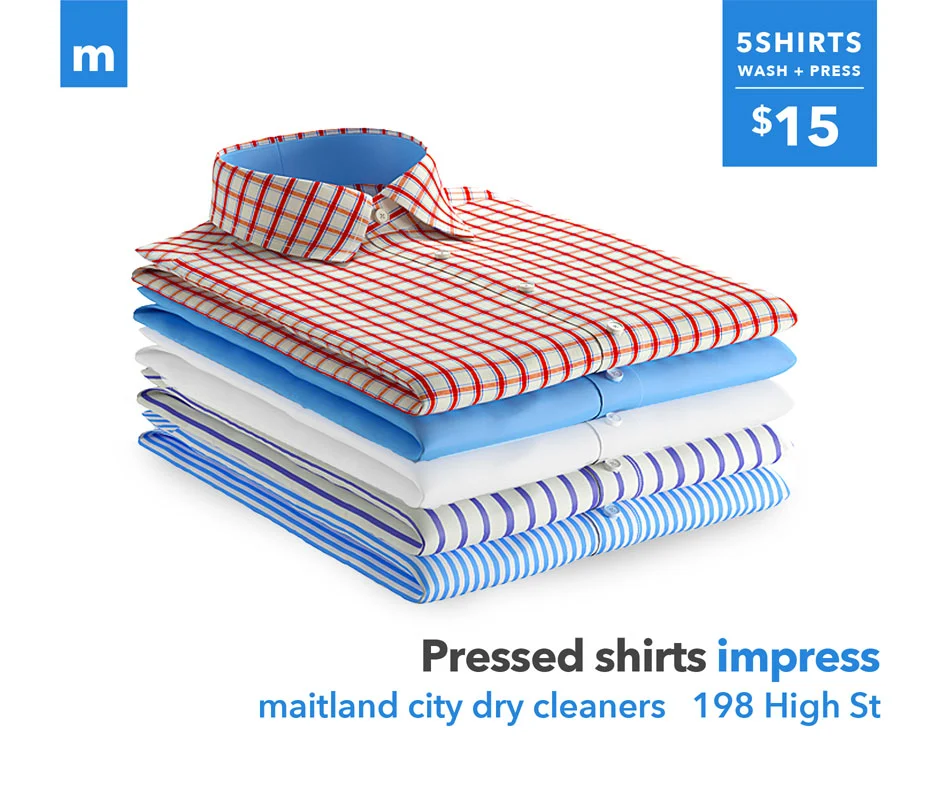Dry Cleaning Shirts